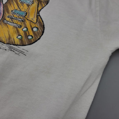 【中古品】【メンズ】 HARD ROCK CAFE ハードロックカフェ WINTERLAND LAS VEGAS TEE 半袖Tシャツ ジャマイカ製 146-260801-as-21-izu サイズ：L カラー：ホワイト 万代Net店