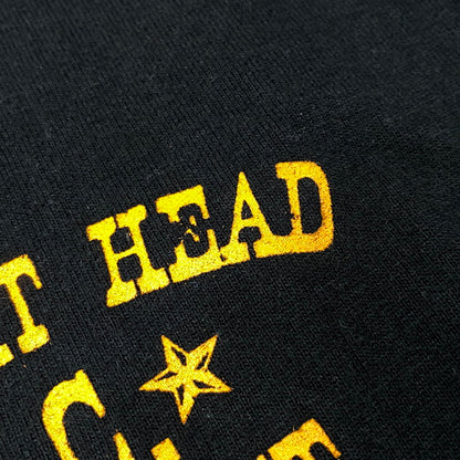 【中古品】【メンズ】 THE FLAT HEAD ザフラットヘッド FN-THC-033 EAGLE PRINT SS TEE イーグル プリント ショートスリーブ Tシャツ トップス 半袖 145-260717-cs-17-izu サイズ：44 カラー：ブラック 万代Net店