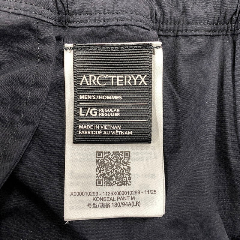 【中古品】【メンズ】 ARC'TERYX アークテリクス X000010299 KONSEAL PANT M コンシール パンツ ボトムス ズボン 155-260714-cs-04-izu サイズ：L カラー：ブラック 万代Net店