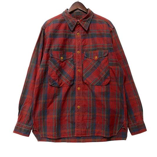 【中古品】【メンズ】 FREEWHEELERS-FORESTRY BUBO- フリーホイーラーズ フォレストリーブーボー GREAT LAKES GMT. MFG. CO. UTILITY SHIRT HIGHBALLER ユーティリティ シャツ ハイボーラー トップス 長袖 145-260714-cs-02-izu サイズ：17 カラー：マルチ 万代Net店