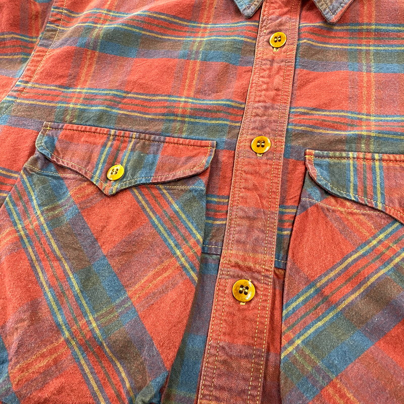 【中古品】【メンズ】 FREEWHEELERS-FORESTRY BUBO- フリーホイーラーズ フォレストリーブーボー GREAT LAKES GMT. MFG. CO. UTILITY SHIRT HIGHBALLER ユーティリティ シャツ ハイボーラー トップス 長袖 145-260714-cs-02-izu サイズ：17 カラー：マルチ 万代Net店