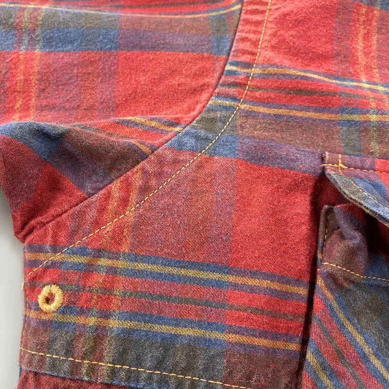 【中古品】【メンズ】 FREEWHEELERS-FORESTRY BUBO- フリーホイーラーズ フォレストリーブーボー GREAT LAKES GMT. MFG. CO. UTILITY SHIRT HIGHBALLER ユーティリティ シャツ ハイボーラー トップス 長袖 145-260714-cs-02-izu サイズ：17 カラー：マルチ 万代Net店