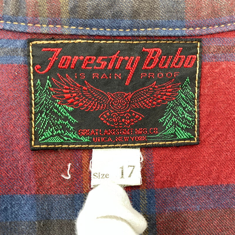 【中古品】【メンズ】 FREEWHEELERS-FORESTRY BUBO- フリーホイーラーズ フォレストリーブーボー GREAT LAKES GMT. MFG. CO. UTILITY SHIRT HIGHBALLER ユーティリティ シャツ ハイボーラー トップス 長袖 145-260714-cs-02-izu サイズ：17 カラー：マルチ 万代Net店