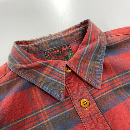 【中古品】【メンズ】 FREEWHEELERS-FORESTRY BUBO- フリーホイーラーズ フォレストリーブーボー GREAT LAKES GMT. MFG. CO. UTILITY SHIRT HIGHBALLER ユーティリティ シャツ ハイボーラー トップス 長袖 145-260714-cs-02-izu サイズ：17 カラー：マルチ 万代Net店
