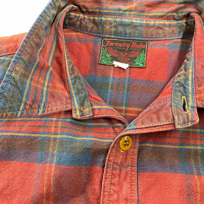 【中古品】【メンズ】 FREEWHEELERS-FORESTRY BUBO- フリーホイーラーズ フォレストリーブーボー GREAT LAKES GMT. MFG. CO. UTILITY SHIRT HIGHBALLER ユーティリティ シャツ ハイボーラー トップス 長袖 145-260714-cs-02-izu サイズ：17 カラー：マルチ 万代Net店