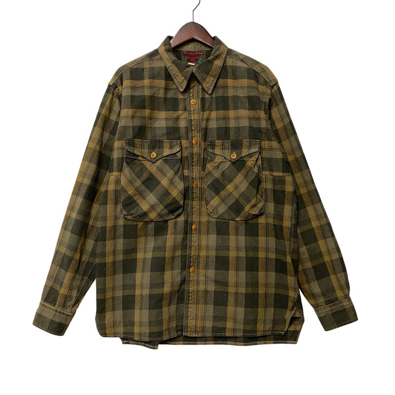 【中古品】【メンズ】 FREEWHEELERS-FORESTRY BUBO- フリーホイーラーズ フォレストリーブーボー GREAT LAKES GMT. MFG. CO. UTILITY SHIRT HIGHBALLER ユーティリティ シャツ ハイボーラー トップス 長袖 145-260714-cs-01-izu サイズ：17 カラー：マルチ 万代Net店