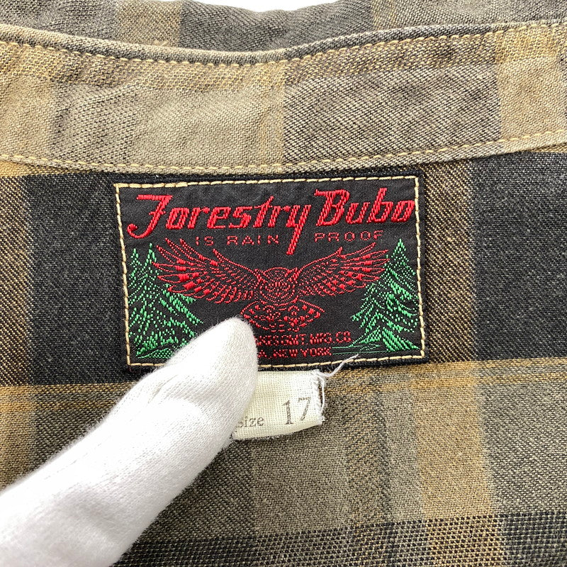 【中古品】【メンズ】 FREEWHEELERS-FORESTRY BUBO- フリーホイーラーズ フォレストリーブーボー GREAT LAKES GMT. MFG. CO. UTILITY SHIRT HIGHBALLER ユーティリティ シャツ ハイボーラー トップス 長袖 145-260714-cs-01-izu サイズ：17 カラー：マルチ 万代Net店