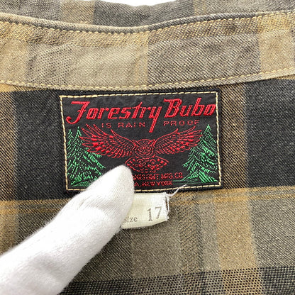 【中古品】【メンズ】 FREEWHEELERS-FORESTRY BUBO- フリーホイーラーズ フォレストリーブーボー GREAT LAKES GMT. MFG. CO. UTILITY SHIRT HIGHBALLER ユーティリティ シャツ ハイボーラー トップス 長袖 145-260714-cs-01-izu サイズ：17 カラー：マルチ 万代Net店