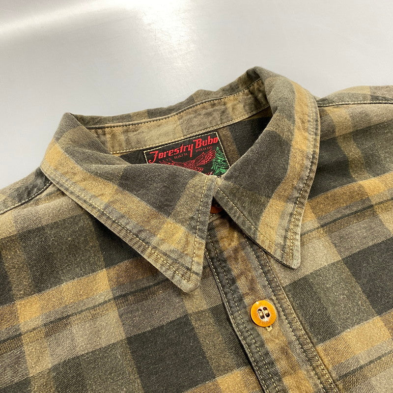 【中古品】【メンズ】 FREEWHEELERS-FORESTRY BUBO- フリーホイーラーズ フォレストリーブーボー GREAT LAKES GMT. MFG. CO. UTILITY SHIRT HIGHBALLER ユーティリティ シャツ ハイボーラー トップス 長袖 145-260714-cs-01-izu サイズ：17 カラー：マルチ 万代Net店
