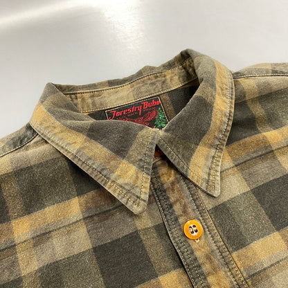 【中古品】【メンズ】 FREEWHEELERS-FORESTRY BUBO- フリーホイーラーズ フォレストリーブーボー GREAT LAKES GMT. MFG. CO. UTILITY SHIRT HIGHBALLER ユーティリティ シャツ ハイボーラー トップス 長袖 145-260714-cs-01-izu サイズ：17 カラー：マルチ 万代Net店