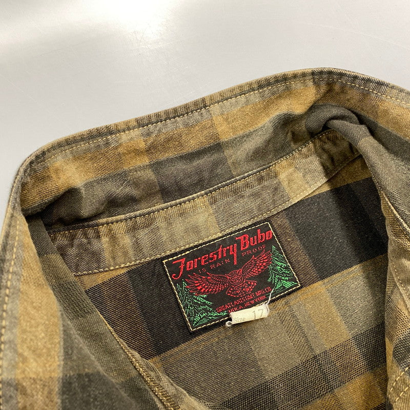 【中古品】【メンズ】 FREEWHEELERS-FORESTRY BUBO- フリーホイーラーズ フォレストリーブーボー GREAT LAKES GMT. MFG. CO. UTILITY SHIRT HIGHBALLER ユーティリティ シャツ ハイボーラー トップス 長袖 145-260714-cs-01-izu サイズ：17 カラー：マルチ 万代Net店