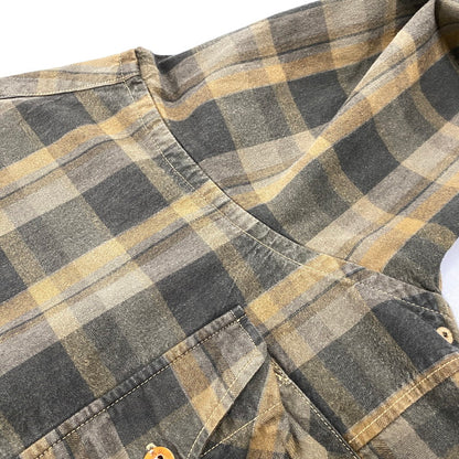 【中古品】【メンズ】 FREEWHEELERS-FORESTRY BUBO- フリーホイーラーズ フォレストリーブーボー GREAT LAKES GMT. MFG. CO. UTILITY SHIRT HIGHBALLER ユーティリティ シャツ ハイボーラー トップス 長袖 145-260714-cs-01-izu サイズ：17 カラー：マルチ 万代Net店