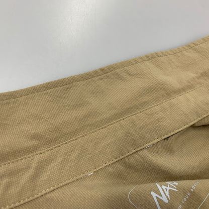 【中古品】【メンズ】 NANGA ナンガ NW2211-1H228 DOT AIR CLOTH COMFY SS SHIRT エアクロスコンフィー ショートシャツ 半袖 トップス 144-260718-yn-10-izu サイズ：L カラー：カーキ 万代Net店