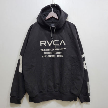【中古品】【メンズ】 RVCA ルーカ BE042020 BE042730 SWEAT SET-UP スウェット セットアップ 142-260717-cs-14-izu サイズ：F カラー：ブラック 万代Net店