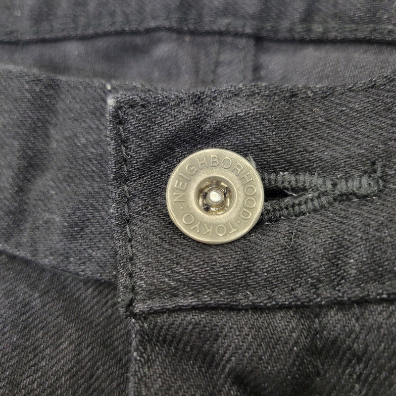 【中古品】【メンズ】 NEIGHBORHOOD ネイバーフッド SKINNY/C-PT 202XBNH-PTM11 スキニーパンツ ボトムス 153-260718-as-29-izu サイズ：S カラー：ブラック 万代Net店