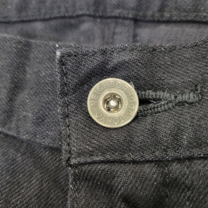 【中古品】【メンズ】 NEIGHBORHOOD ネイバーフッド SKINNY/C-PT 202XBNH-PTM11 スキニーパンツ ボトムス 153-260718-as-29-izu サイズ：S カラー：ブラック 万代Net店