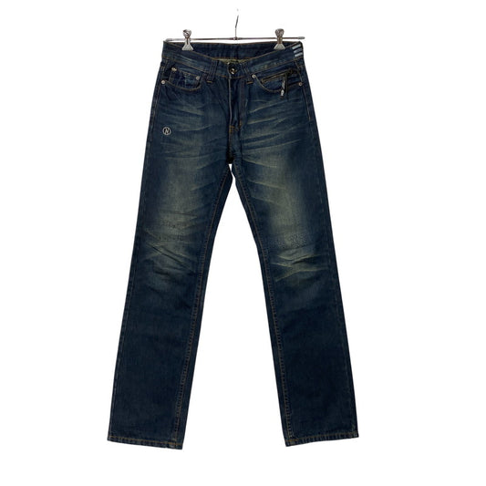 【中古品】【メンズ】 NEIGHBORHOOD×ADIDAS ネイバーフッド×アディダス DCNH-PT-03 ZIVIL COURAGE DENIM PANTS ツィヴィル コラージュ デニム パンツ ボトムス ズボン 153-260714-cs-05-izu サイズ：30 カラー：インディゴ 万代Net店