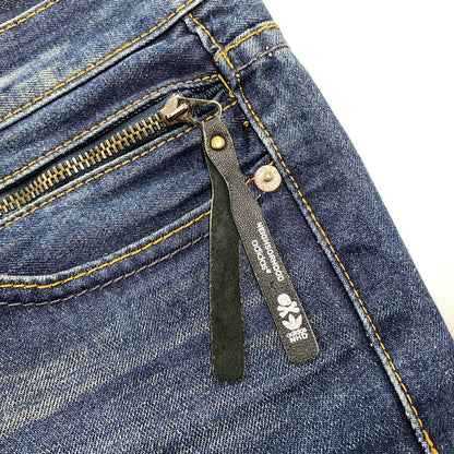 【中古品】【メンズ】 NEIGHBORHOOD×ADIDAS ネイバーフッド×アディダス DCNH-PT-03 ZIVIL COURAGE DENIM PANTS ツィヴィル コラージュ デニム パンツ ボトムス ズボン 153-260714-cs-05-izu サイズ：30 カラー：インディゴ 万代Net店