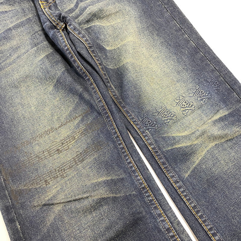 【中古品】【メンズ】 NEIGHBORHOOD×ADIDAS ネイバーフッド×アディダス DCNH-PT-03 ZIVIL COURAGE DENIM PANTS ツィヴィル コラージュ デニム パンツ ボトムス ズボン 153-260714-cs-05-izu サイズ：30 カラー：インディゴ 万代Net店