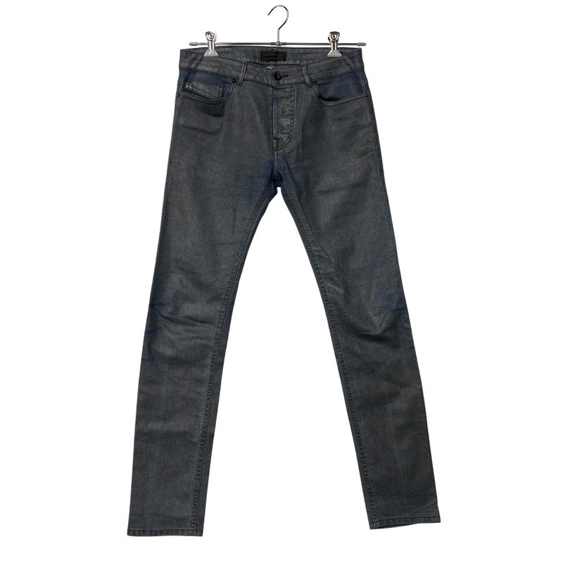 【中古品】【メンズ】 DIESEL BLACK GOLD ディーゼルブラックゴールド TYPE-252 COATING DENIM PANTS コーティング デニム パンツ ボトムス ズボン 152-260714-cs-10-izu サイズ：30 カラー：ブルー系 万代Net店