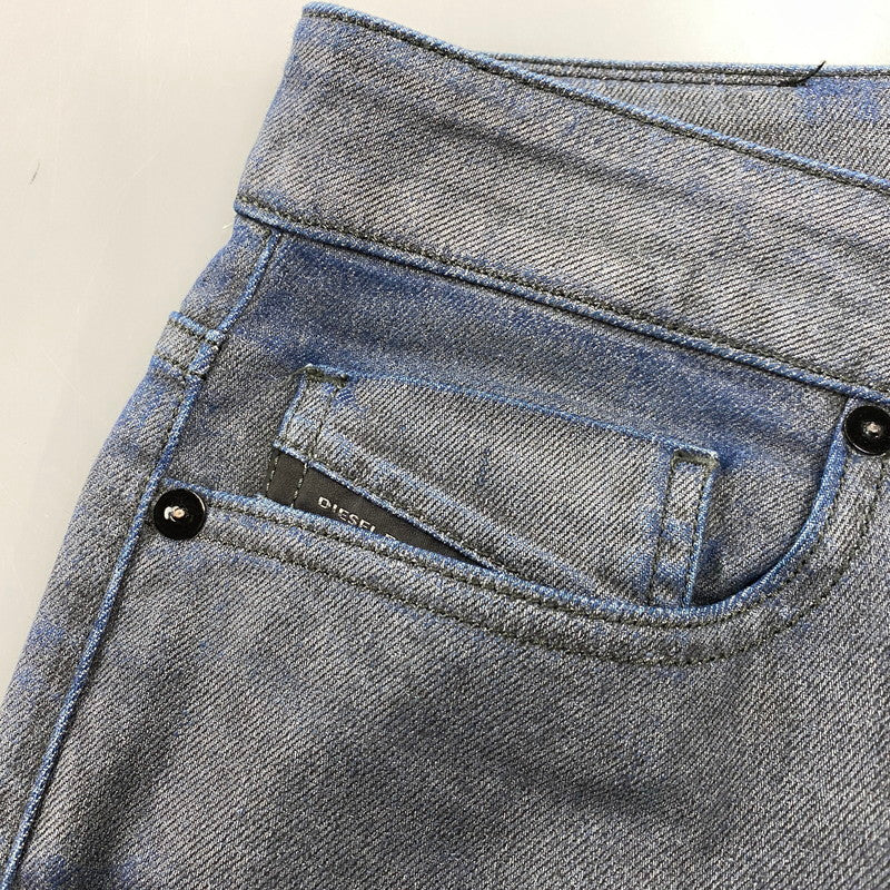 【中古品】【メンズ】 DIESEL BLACK GOLD ディーゼルブラックゴールド TYPE-252 COATING DENIM PANTS コーティング デニム パンツ ボトムス ズボン 152-260714-cs-10-izu サイズ：30 カラー：ブルー系 万代Net店