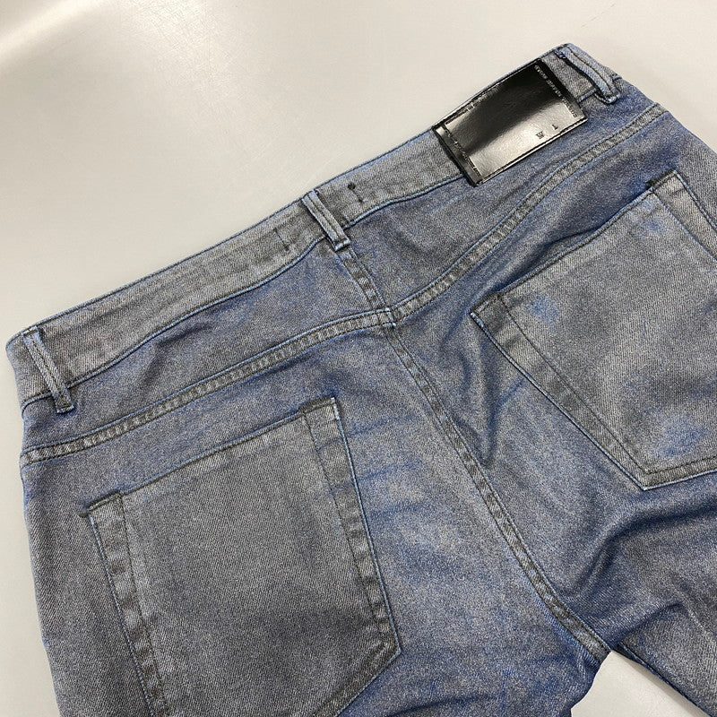 【中古品】【メンズ】 DIESEL BLACK GOLD ディーゼルブラックゴールド TYPE-252 COATING DENIM PANTS コーティング デニム パンツ ボトムス ズボン 152-260714-cs-10-izu サイズ：30 カラー：ブルー系 万代Net店