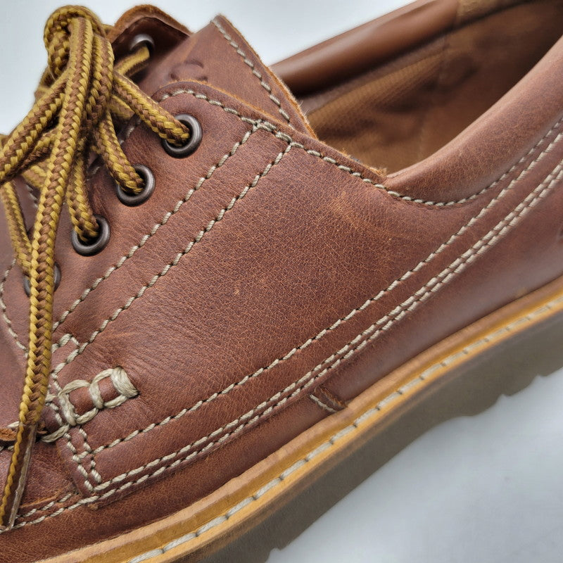 【中古品】【メンズ】 Clarks クラークス WELTRIDGE MOC ウェルトリッジモック シューズ 靴 164-260715-as-19-izu サイズ：US10 カラー：ブラウン 万代Net店
