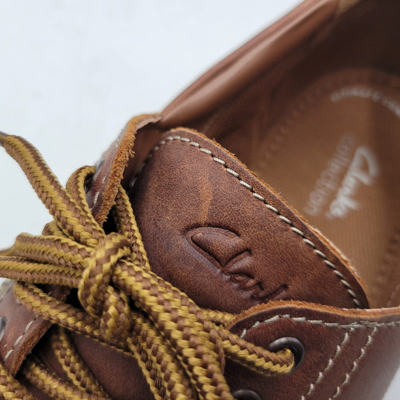 【中古品】【メンズ】 Clarks クラークス WELTRIDGE MOC ウェルトリッジモック シューズ 靴 164-260715-as-19-izu サイズ：US10 カラー：ブラウン 万代Net店