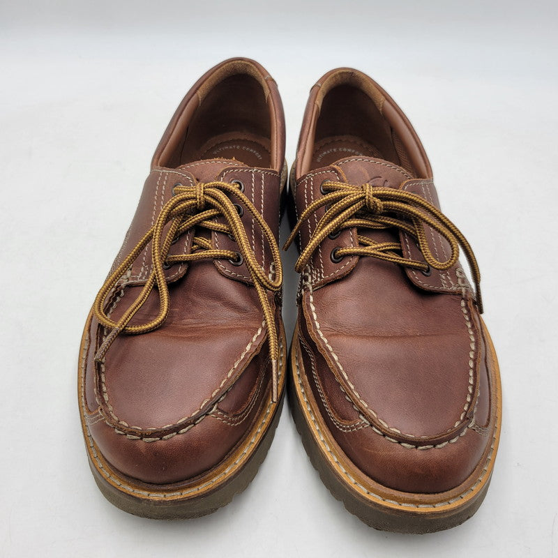 【中古品】【メンズ】 Clarks クラークス WELTRIDGE MOC ウェルトリッジモック シューズ 靴 164-260715-as-19-izu サイズ：US10 カラー：ブラウン 万代Net店