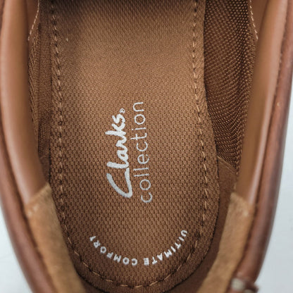 【中古品】【メンズ】 Clarks クラークス WELTRIDGE MOC ウェルトリッジモック シューズ 靴 164-260715-as-19-izu サイズ：US10 カラー：ブラウン 万代Net店