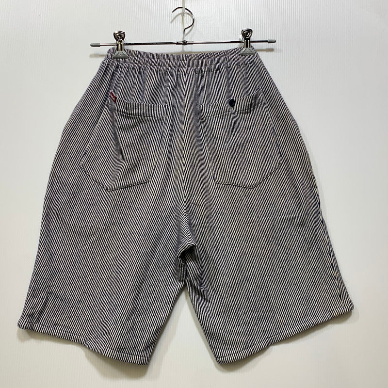 【中古品】【メンズ】 HideandSeek ハイドアンドシーク STRIPE EASY SHORTS HP-07059 ストライプ イージー ショーツ ショートパンツ ズボン ボトムス 153-260728-ay-11-izu サイズ：M カラー：ネイビー系×ホワイト 万代Net店