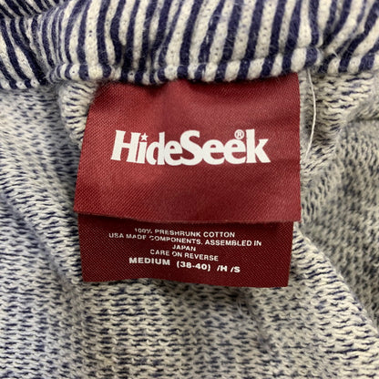 【中古品】【メンズ】 HideandSeek ハイドアンドシーク STRIPE EASY SHORTS HP-07059 ストライプ イージー ショーツ ショートパンツ ズボン ボトムス 153-260728-ay-11-izu サイズ：M カラー：ネイビー系×ホワイト 万代Net店