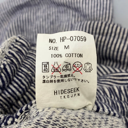 【中古品】【メンズ】 HideandSeek ハイドアンドシーク STRIPE EASY SHORTS HP-07059 ストライプ イージー ショーツ ショートパンツ ズボン ボトムス 153-260728-ay-11-izu サイズ：M カラー：ネイビー系×ホワイト 万代Net店