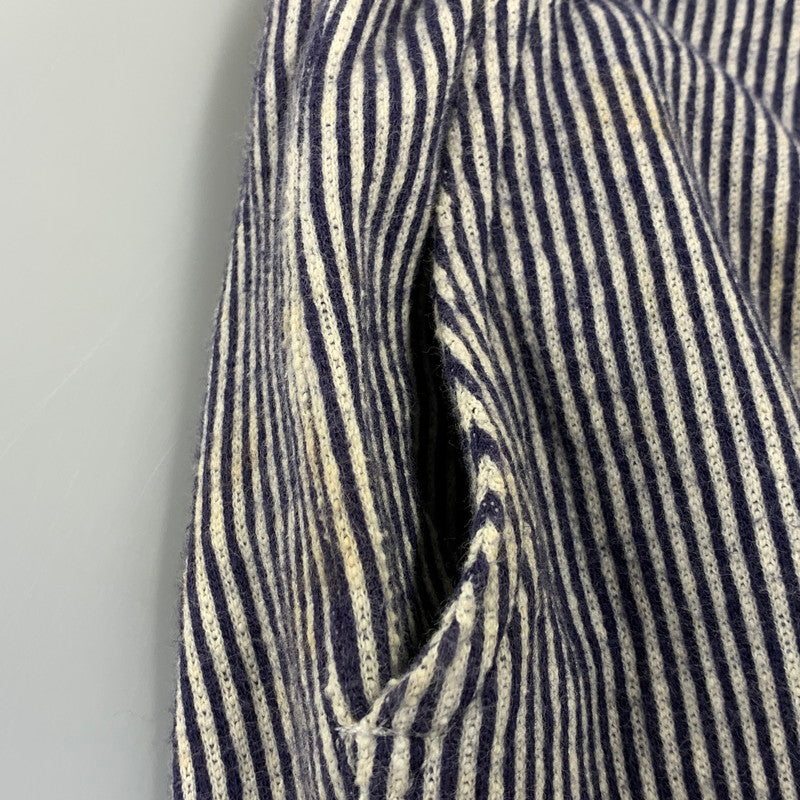 【中古品】【メンズ】 HideandSeek ハイドアンドシーク STRIPE EASY SHORTS HP-07059 ストライプ イージー ショーツ ショートパンツ ズボン ボトムス 153-260728-ay-11-izu サイズ：M カラー：ネイビー系×ホワイト 万代Net店