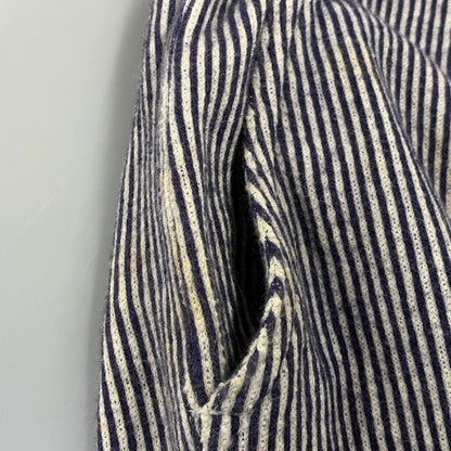 【中古品】【メンズ】 HideandSeek ハイドアンドシーク STRIPE EASY SHORTS HP-07059 ストライプ イージー ショーツ ショートパンツ ズボン ボトムス 153-260728-ay-11-izu サイズ：M カラー：ネイビー系×ホワイト 万代Net店