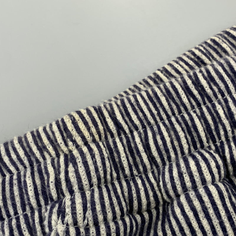 【中古品】【メンズ】 HideandSeek ハイドアンドシーク STRIPE EASY SHORTS HP-07059 ストライプ イージー ショーツ ショートパンツ ズボン ボトムス 153-260728-ay-11-izu サイズ：M カラー：ネイビー系×ホワイト 万代Net店