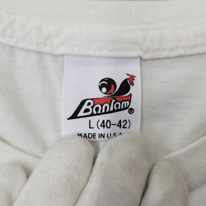 【中古美品】【メンズ】 BANTAM バンタム BAN-07PC PLAYBOY プレイボーイ USA製 PHOTO GRAPHIC TEE フォト グラフィック Tシャツ トップス 半袖 142-260717-cs-12-izu サイズ：L カラー：ホワイト 万代Net店