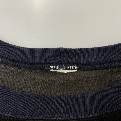 【中古品】【メンズ】 USED VANDERBILT RAGLAN SLEEVE RINGERNECK TEE ラグラン スリーブ リンガーネック Tシャツ トップス 半袖 146-260717-cs-19-izu サイズ：不明 カラー：ブラック×イエロー系 万代Net店