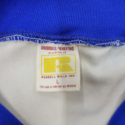 【中古品】【メンズ】 RUSSELL ラッセル VNECK RINGERNECK TEE Vネック リンガーネック Tシャツ 半袖 金タグ初期 USA製 146-260801-as-17-izu サイズ：L カラー：マルチカラー 万代Net店