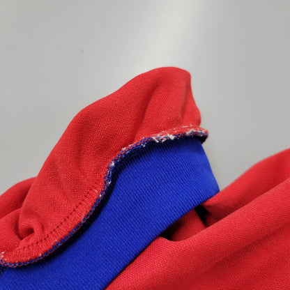 【中古品】【メンズ】 RUSSELL ラッセル VNECK RINGERNECK TEE Vネック リンガーネック Tシャツ 半袖 金タグ初期 USA製 146-260801-as-17-izu サイズ：L カラー：マルチカラー 万代Net店