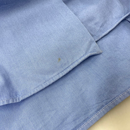 【中古品】【メンズ】 SIMPSON'S シンプソンズ FLIGHT-WEAVE フライトウィーブ POPLIN ポプリン 60’S EPAULET SS SHIRT エポーレット ショートスリーブ シャツ トップス 半袖 146-260717-cs-23-izu サイズ：不明 カラー：ブルー 万代Net店