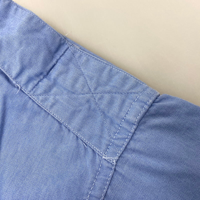 【中古品】【メンズ】 SIMPSON'S シンプソンズ FLIGHT-WEAVE フライトウィーブ POPLIN ポプリン 60’S EPAULET SS SHIRT エポーレット ショートスリーブ シャツ トップス 半袖 146-260717-cs-23-izu サイズ：不明 カラー：ブルー 万代Net店