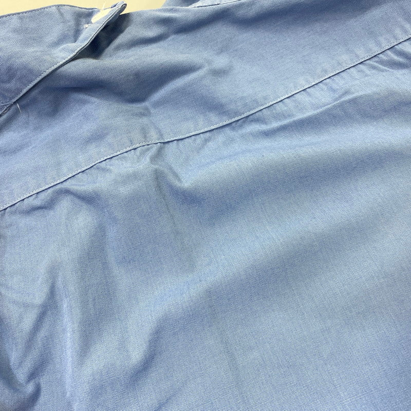 【中古品】【メンズ】 SIMPSON'S シンプソンズ FLIGHT-WEAVE フライトウィーブ POPLIN ポプリン 60’S EPAULET SS SHIRT エポーレット ショートスリーブ シャツ トップス 半袖 146-260717-cs-23-izu サイズ：不明 カラー：ブルー 万代Net店