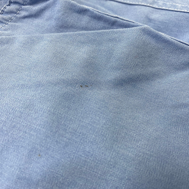 【中古品】【メンズ】 SIMPSON'S シンプソンズ FLIGHT-WEAVE フライトウィーブ POPLIN ポプリン 60’S EPAULET SS SHIRT エポーレット ショートスリーブ シャツ トップス 半袖 146-260717-cs-23-izu サイズ：不明 カラー：ブルー 万代Net店