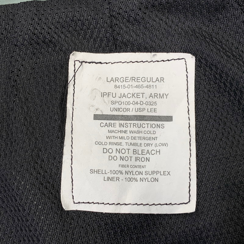 【中古品】【メンズ】 U.S.ARMY ユーエスアーミー SPO100-04-D-0325 2004年製 00S IPFU JACKET ジャケット アウター 146-260718-yn-13-izu サイズ：L/R カラー：カーキ 万代Net店