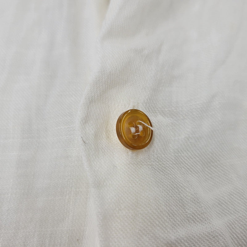【中古品】【メンズ】 VIVIENNE WESTWOOD ヴィヴィアンウエストウッド VW-WR-81976 LINEN SS SHIRT リネン ショートスリーブ シャツ トップス 半袖 141-260717-cs-13-izu サイズ：46 カラー：ホワイト×レッド 万代Net店