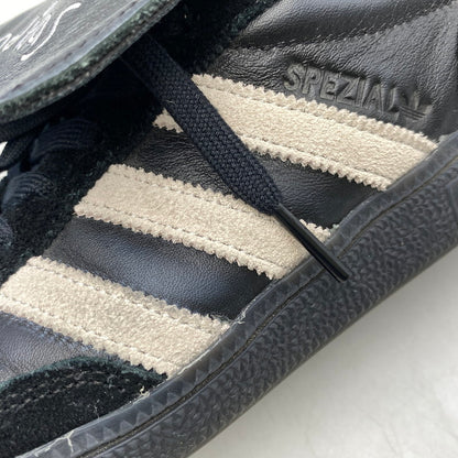 【中古品】【メンズ】 ADIDAS アディダス × SHUKYU シュウキュウ × E-WAX イーワックス HP6695 HANDBALL SPEZIAL ハンドボール スペツィアル スニーカー 靴 161-260713-kh-04-izu サイズ：27 カラー：CBLK/FWHT/CBLK 万代Net店