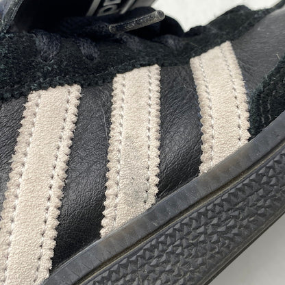 【中古品】【レディース】 ADIDAS アディダス × SHUKYU シュウキュウ × E-WAX イーワックス HP6695 HANDBALL SPEZIAL ハンドボール スペツィアル スニーカー 靴 166-260713-kh-03-izu サイズ：23.5 カラー：CBLK/FWHT/CBLK 万代Net店