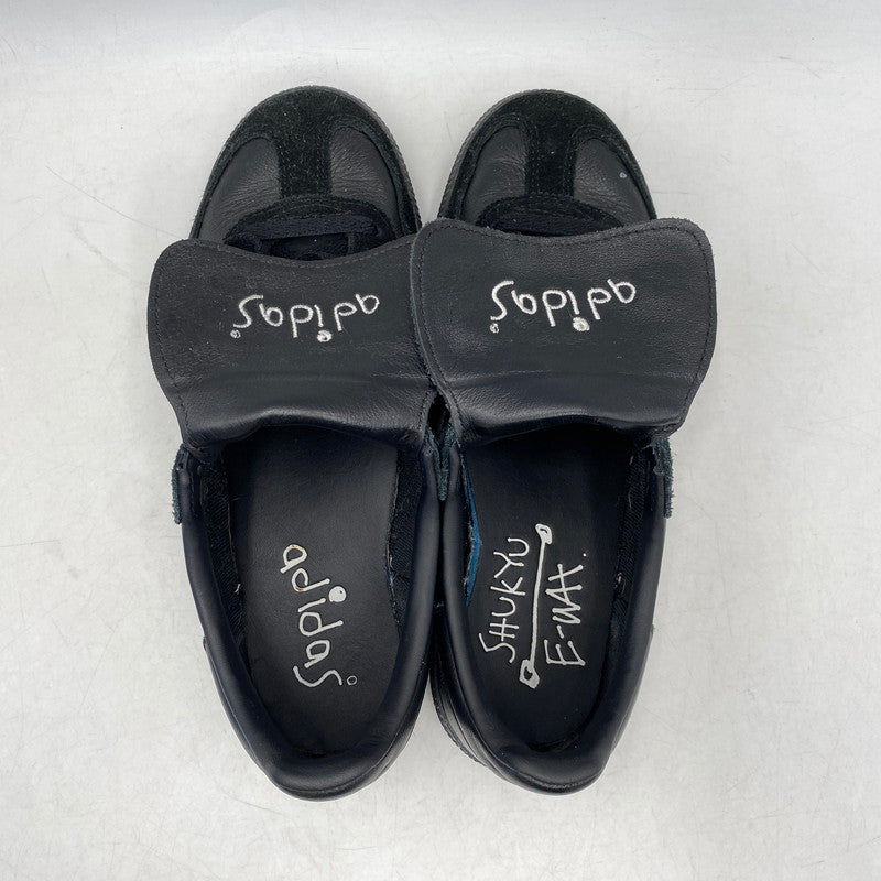【中古品】【レディース】 ADIDAS アディダス × SHUKYU シュウキュウ × E-WAX イーワックス HP6695 HANDBALL SPEZIAL ハンドボール スペツィアル スニーカー 靴 166-260713-kh-03-izu サイズ：23.5 カラー：CBLK/FWHT/CBLK 万代Net店