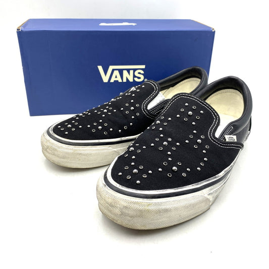 【中古品】【メンズ】 VANS バンズ VN000D9PBKA PREMIUM CLASSIC SLIP-ON PEARLIZED PACK プレミアム クラシック スリップオン パールライズド パック スニーカー 靴 162-260713-kh-06-izu サイズ：28 カラー：ブラック 万代Net店